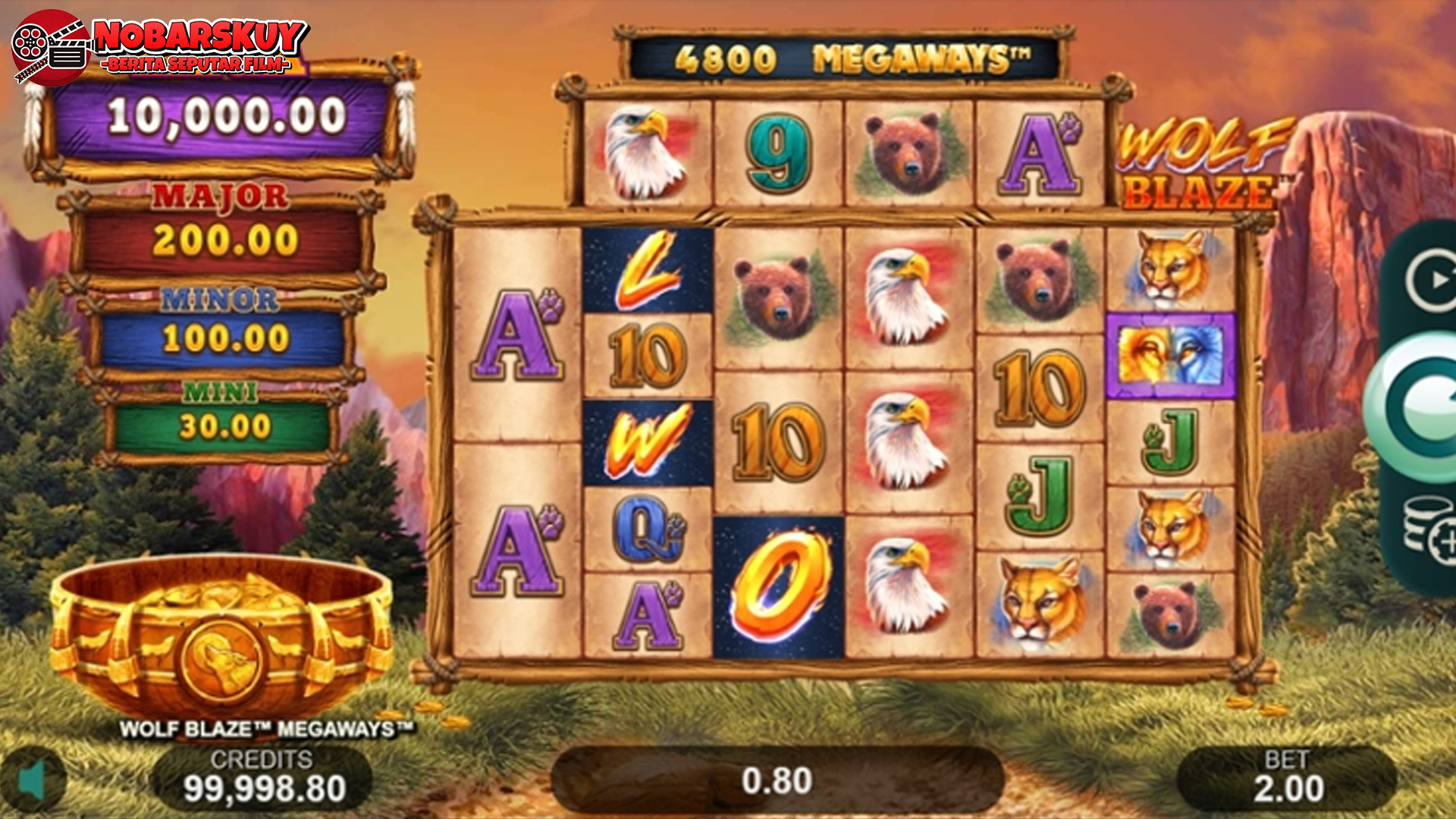 Slot Wolf Blaze Megaways: Siap-Siap Jadi Jutawan Baru