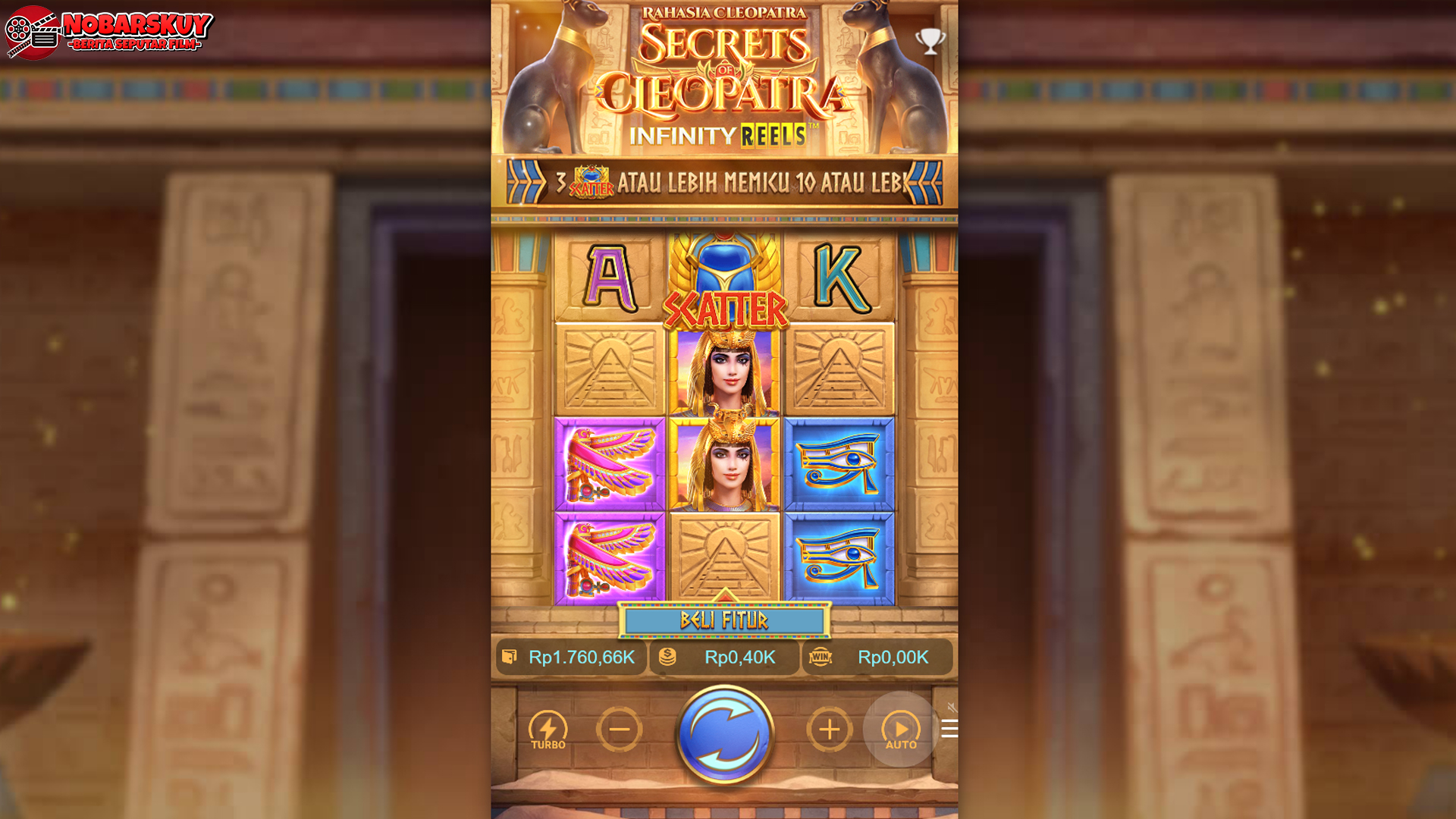 Slot Secrets of Cleopatra: Petualangan Epik dan Jackpot Mesir