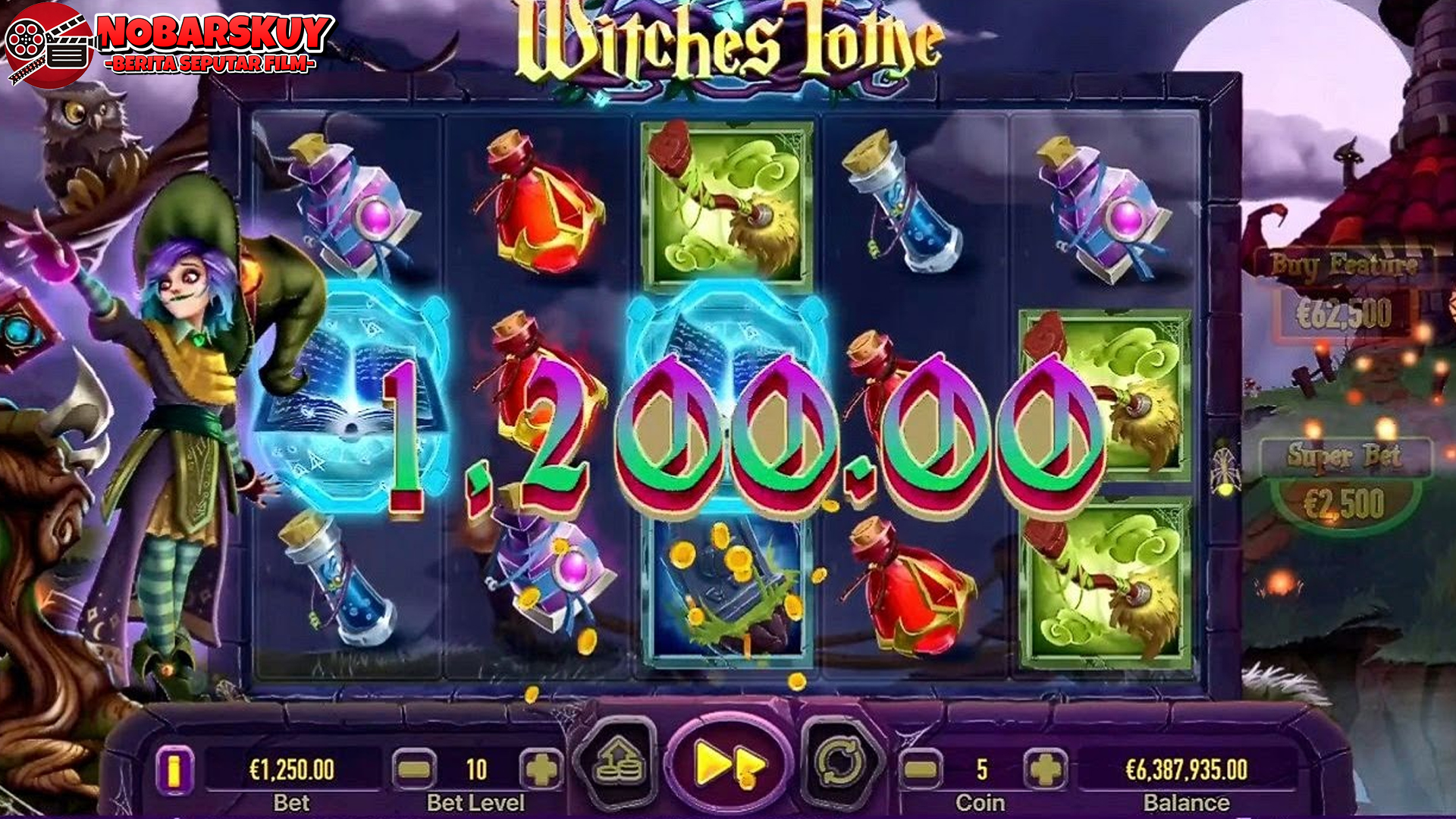 Jelajahi Dunia Sihir dalam Slot Witches Tome