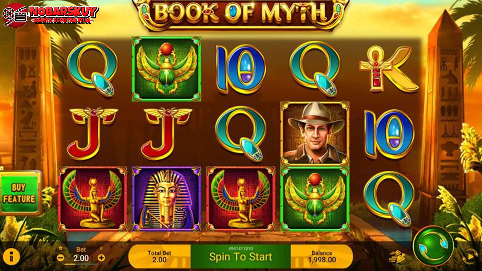 Slot Book of Myth: Temukan Keajaiban dan Jackpot Besar Menanti