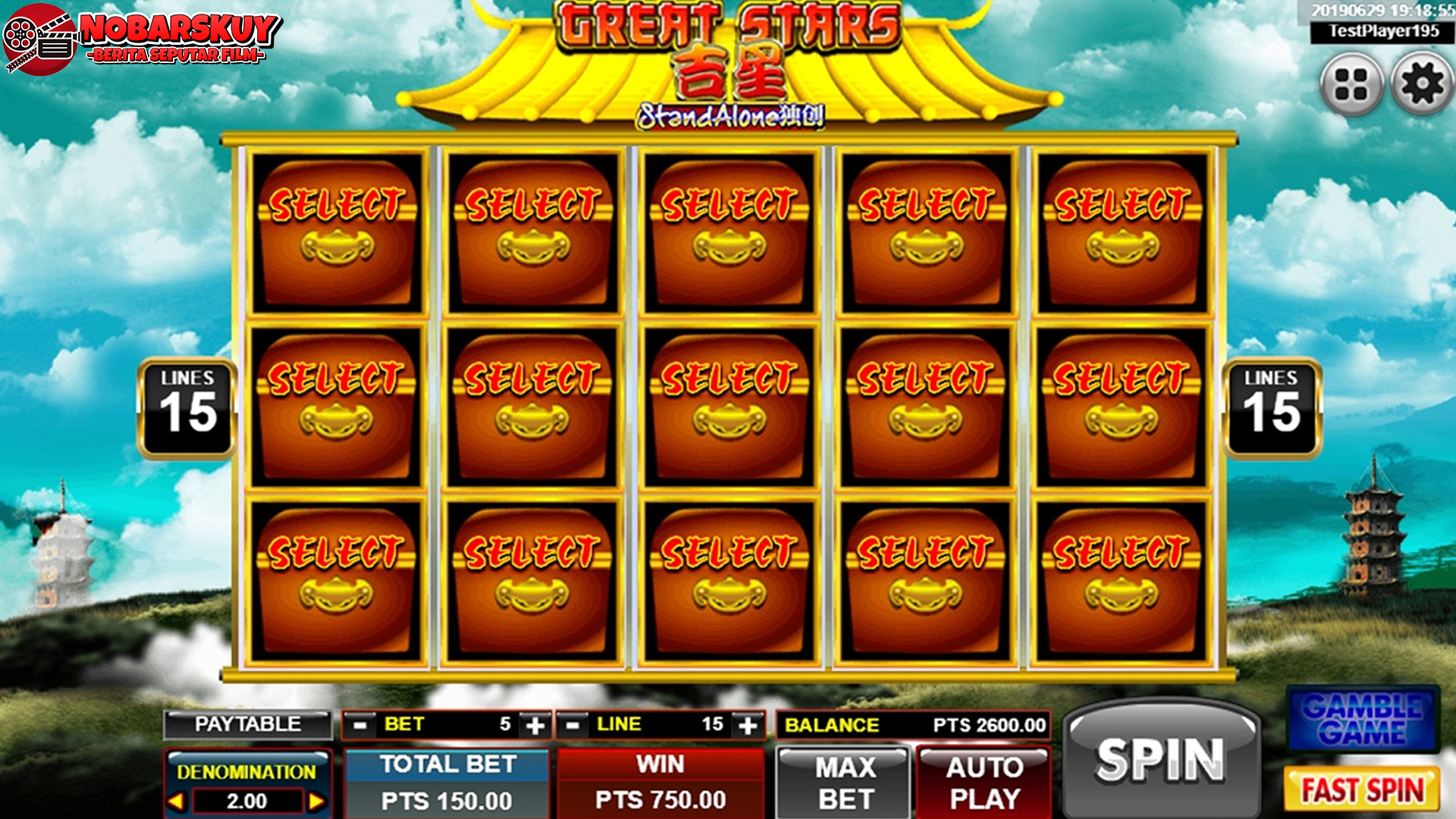 Slot Great Stars Sa: Hadiah Fantastis yang Wajib Dicoba Tahun Ini