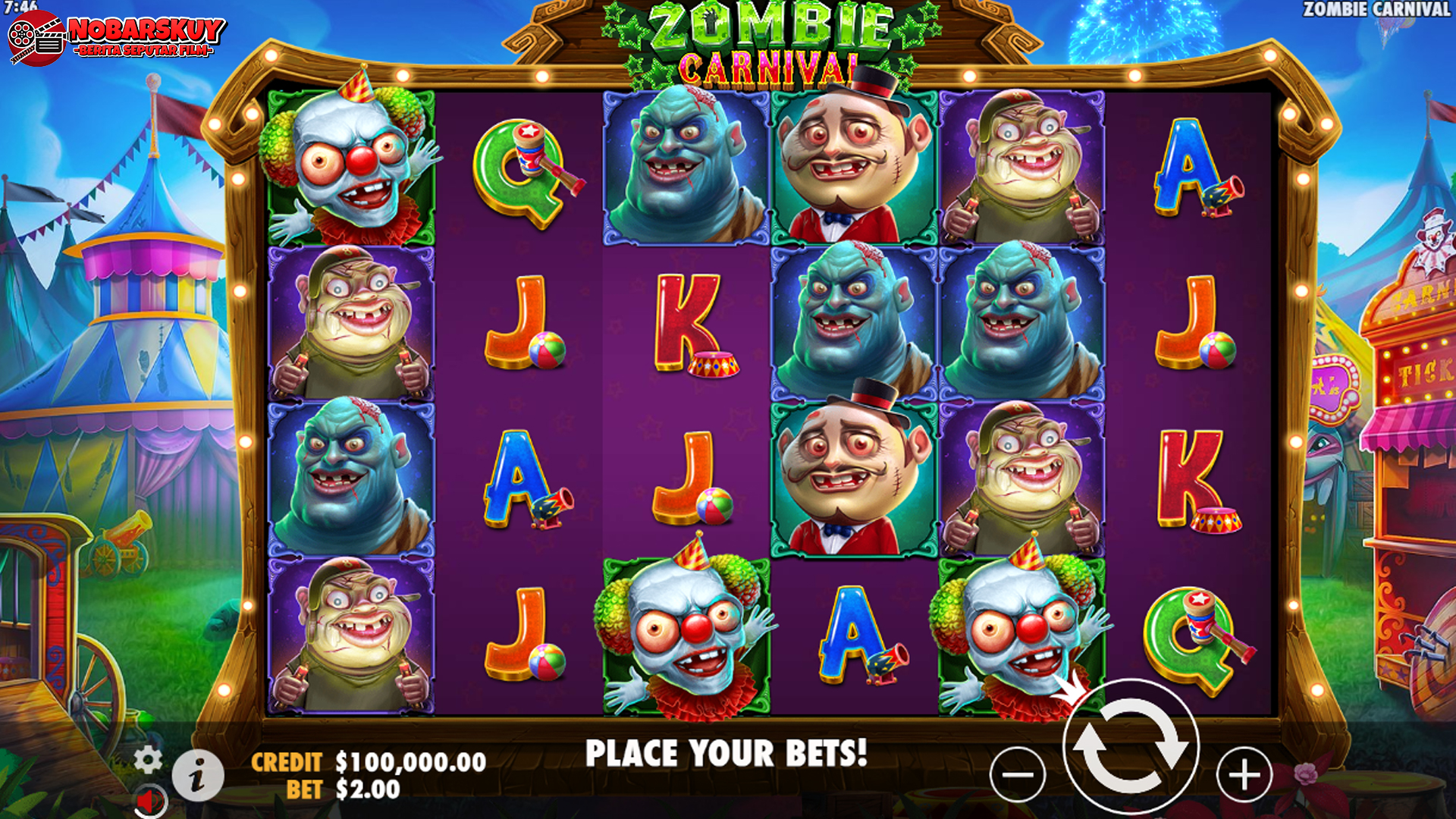 Slot Zombie Carnival: Benarkah Zombi Bisa Bawa Keberuntungan