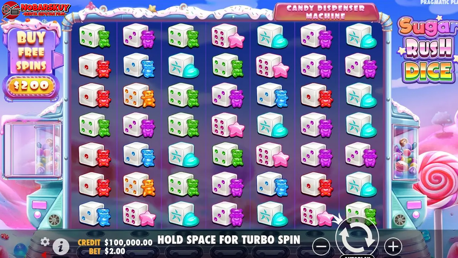 Sugar Rush Dice Slot: Manisnya Hiburan dan Peluang Besar